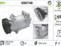 Compresor clima RENAULT MEGANE I Grandtour KA0 1 VALEO 699643 PieseDeTop