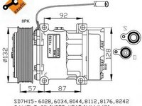 Compresor clima VOLVO FH 12 NRF 32412G