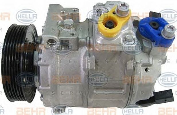 Compresor clima VW CADDY III combi 2KB 2KJ 2CB 2CJ HELLA 8FK351316461