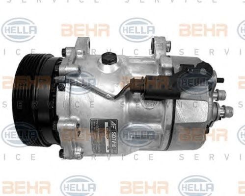Compresor clima VW CADDY III combi 2KB 2KJ 2CB 2CJ HELLA 8FK351127481