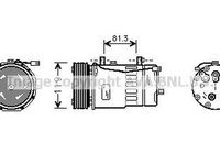 Compresor clima VW GOLF IV 1J1 AVA VWK046