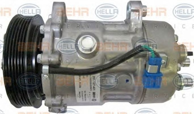 Compresor clima VW LT 28-35 II bus 2DB 2DE 2DK HELLA 8FK351127431