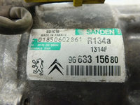 Compresor Climatizare 2.7hdi - motorina-diesel - CITROEN C6 -piesa originala din dezmembrari auto 9663315680