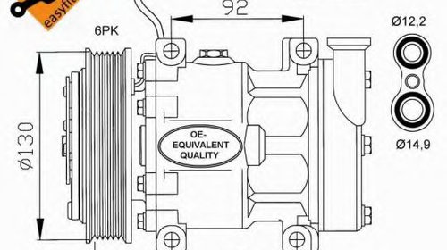 Compresor, climatizare ALFA ROMEO 166 (936) (