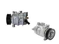 Compresor climatizare Audi A4 2008-2016, A4 2015-, A5 2007-, Q5 2008-2017, Diametru rola (mm): 110, RapidAuto 1337KS-2