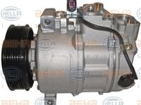 Compresor, climatizare AUDI A4 (8E2, B6), AUDI A4 Avant (8E5, B6), AUDI A4 Cabriolet (8H7, B6, 8HE, B7) - HELLA 8FK 351 316-851