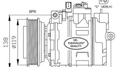 Compresor, climatizare AUDI A4 Avant (8D5, B5