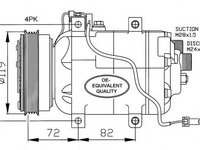 Compresor, climatizare AUDI A6 Avant (4B5, C5) (1997 - 2005) NRF 32030 piesa NOUA