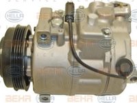 Compresor, climatizare BMW 7 limuzina (E65, E66, E67) - HELLA 8FK 351 110-851