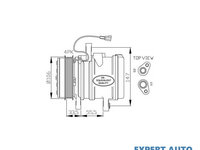 Compresor, climatizare Chevrolet MATIZ (M200, M250) 2005-2016 #2 101DA14001