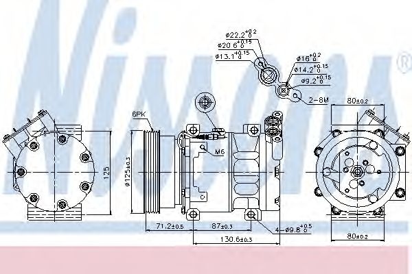 Compresor, climatizare DACIA LOGAN EXPRESS (FS) (2