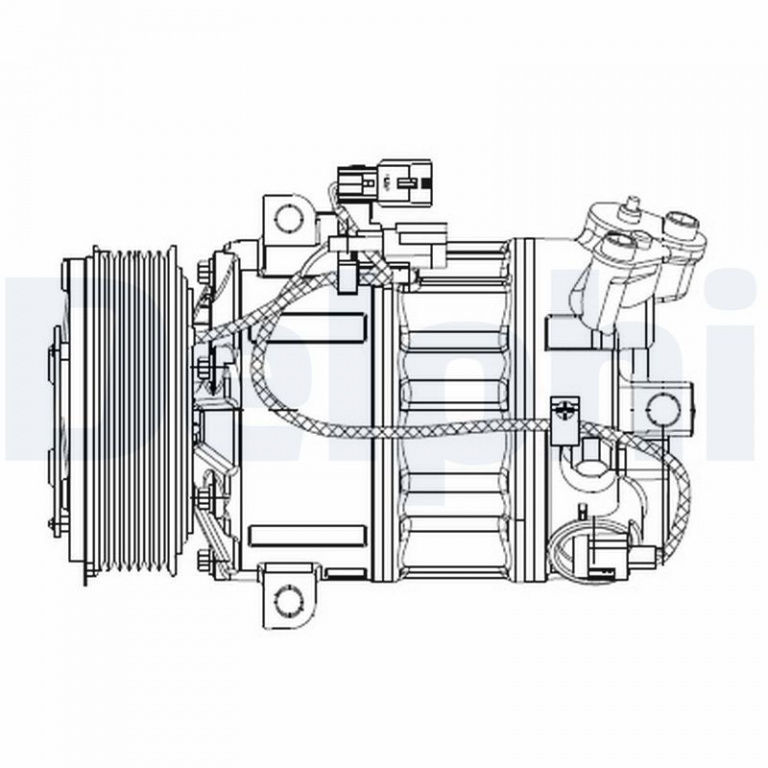 Compresor, climatizare DELPHI CS20477