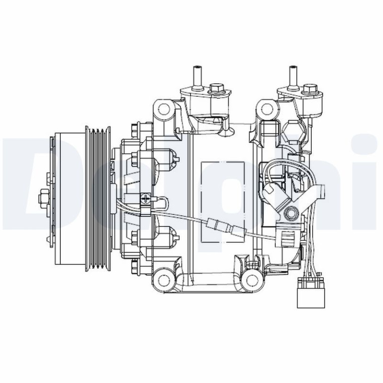 Compresor, climatizare DELPHI CS20515