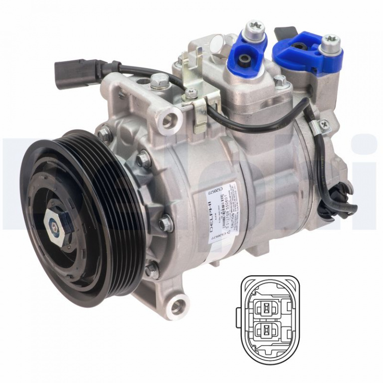 Compresor, climatizare DELPHI CS20577 model AUDI A7 Sportback (4GA, 4GF) 2010 2011 2012 2013 2014 2015 2016 2017