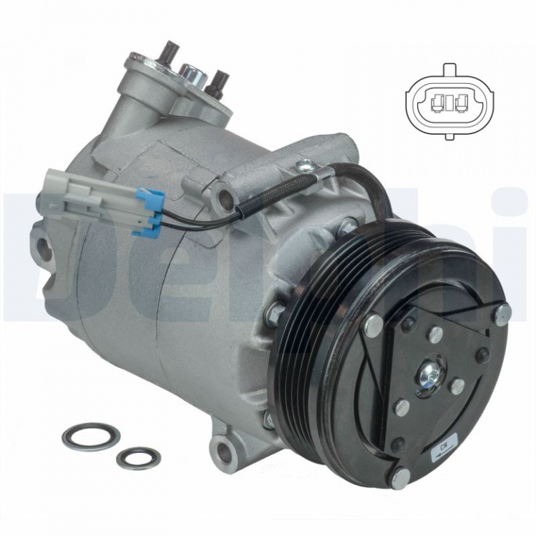 Compresor, climatizare DELPHI TSP0155142 model VAUXHALL ASTRA Mk IV (G) combi (T98) 1998 1999 2000 2001 2002 2003 2004 2005
