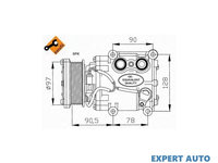 Compresor, climatizare Ford FIESTA Mk IV (JA_, JB_) 1995-2002 #3 1064354