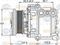 Compresor climatizare FORD FIESTA V (JH_, JD_) - Cod intern: W20087997 - LIVRARE DIN STOC in 24 ore!!!