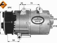 Compresor, climatizare FORD MONDEO IV Turnier (BA7) (2007 - 2016) NRF 32403 piesa NOUA