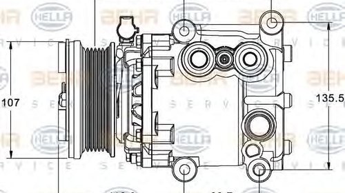 Compresor, climatizare FORD MONDEO Mk III lim