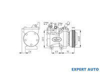 Compresor, climatizare Hyundai TUCSON (JM) 2004-2010 #2 32205