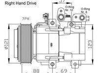 Compresor, climatizare KIA SORENTO I (JC) (2002 - 2009) NRF 32443G piesa NOUA