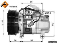 Compresor, climatizare MAZDA 6 hatchback (GH) NRF 32688G