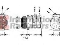Compresor, climatizare MERCEDES-BENZ E-CLASS limuzina (W124), MERCEDES-BENZ C-CLASS limuzina (W202), MERCEDES-BENZ SPRINTER 2-t platou / sasiu (901, 9