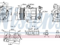 Compresor, climatizare NISSENS 890947