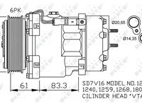 Compresor, climatizare NRF 32198