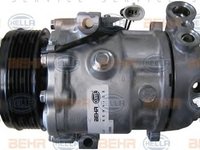 Compresor, climatizare OPEL ASTRA G hatchback (F48_, F08_), OPEL ASTRA G combi (F35_), OPEL ASTRA G limuzina (F69_) - HELLA 8FK 351 127-261