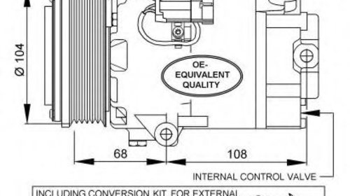 Compresor, climatizare OPEL ASTRA H combi (L3