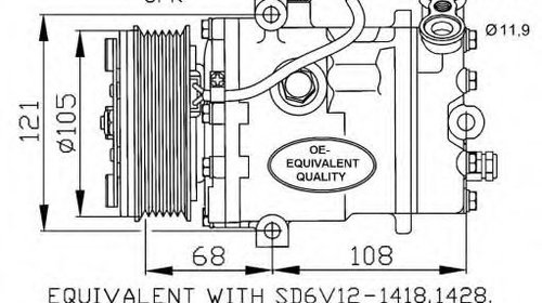 Compresor, climatizare OPEL CORSA C (F08, F68