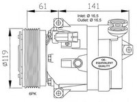 Compresor, climatizare OPEL VECTRA B hatchback (38_) (1995 - 2003) NRF 32021