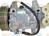 Compresor, climatizare PEUGEOT 206 CC (2D) (2000 - 2016) HELLA 8FK 351 316-011 piesa NOUA