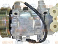 Compresor, climatizare PEUGEOT 206 hatchback (2A/C) (1998 - 2016) HELLA 8FK 351 316-011