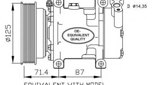 Compresor, climatizare RENAULT CLIO III (BR0/