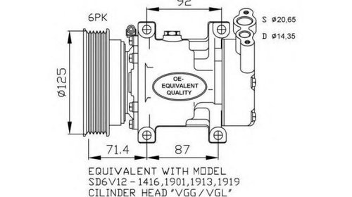 Compresor, climatizare Renault CLIO III (BR0/
