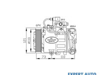 Compresor, climatizare Seat SEAT IBIZA V (6J5, 6P5) 2008-2016 #2 32225