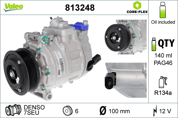 Compresor climatizare Valeo VW TRANSPORT