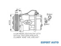Compresor, climatizare Volkswagen VW LT Mk II platou / sasiu (2DC, 2DF, 2DG, 2DL, 2DM) 1996-2006 #3 1207
