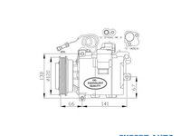 Compresor, climatizare Volkswagen VW PASSAT (3B2) 1996-2001 #3 0300K011