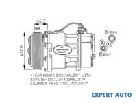 Compresor, climatizare Volkswagen VW TRANSPORTER / CARAVELLE Mk IV bus (70XB, 70XC, 7DB, 7DW) 1990-2003 #2 1207