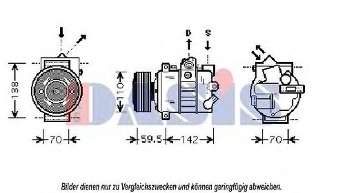 Compresor, climatizare VW SHARAN (7M8, 7M9, 7
