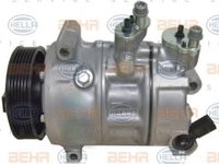 Compresor, climatizare VW TOURAN (1T1, 1T2), AUDI A3 (8P1), VW RABBIT V (1K1) - HELLA 8FK 351 316-141