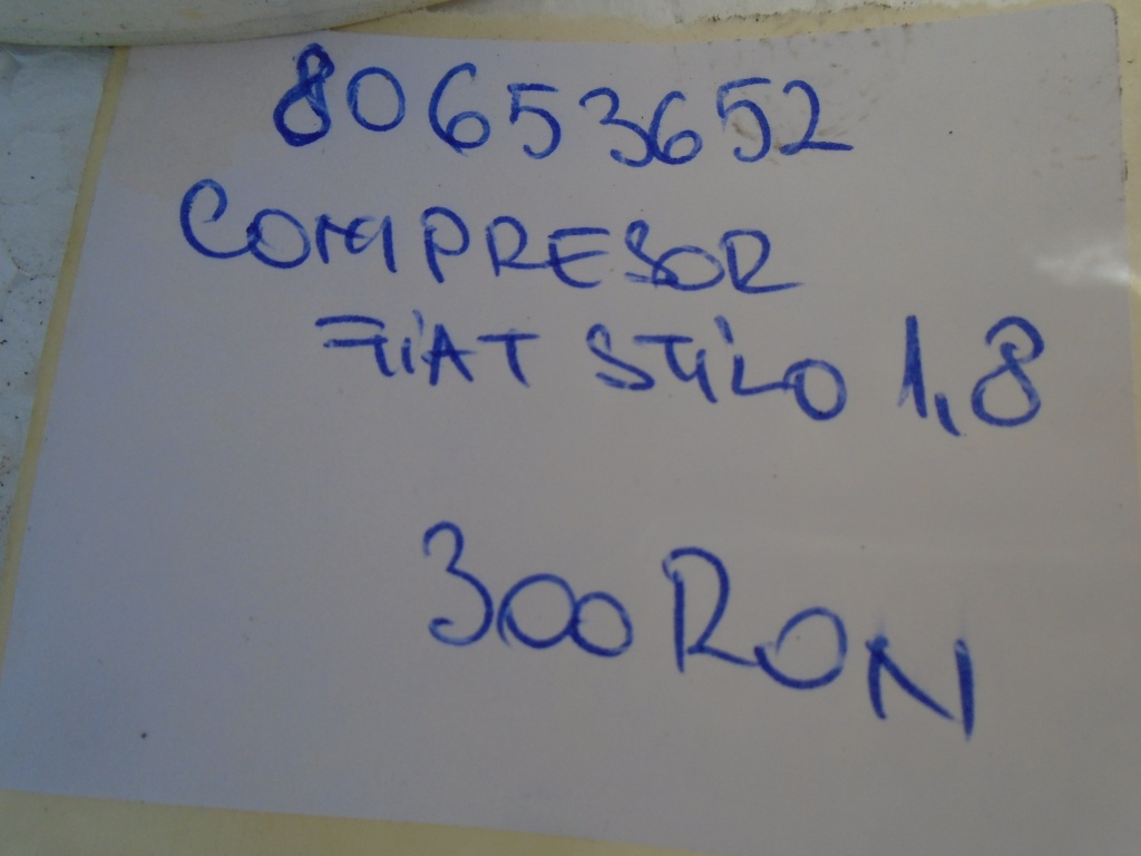 Compresor fiat stilo 1.8 cod 80653652