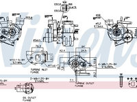 Compresor sistem de supraalimentare 93027 NISSENS pentru Vw Lt