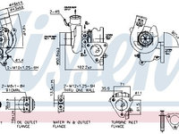 Compresor sistem de supraalimentare 93065 NISSENS pentru Mitsubishi Montero Mitsubishi Pajero Mitsubishi Pajeroshogun Mitsubishi Shogun Mitsubishi Coltrodeo Mitsubishi L Mitsubishi Strada Mitsubishi Triton