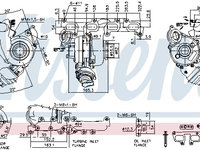 Compresor sistem de supraalimentare 93076 NISSENS pentru Vw Golf Vw Jetta Vw Vento Vw Caddy