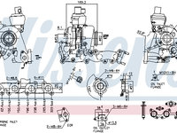 Compresor sistem de supraalimentare 93079 NISSENS pentru Audi A3 Vw Passat Vw Jetta Vw Vento Vw Bora Vw Golf Vw Tiguan Vw Cc Vw Eos