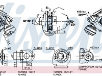 Compresor sistem de supraalimentare 93140 NISSENS pentru Bmw Seria 3 Bmw X3